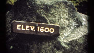 1971: at elevation 1600 there is a beautiful pathway with a winding river and