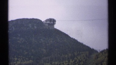 1971: A House on the Mountain Side Leaning on the Cliff, Vermont