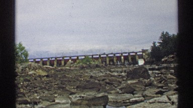 1971: old fashioned scenic view of bridge WISCONSIN