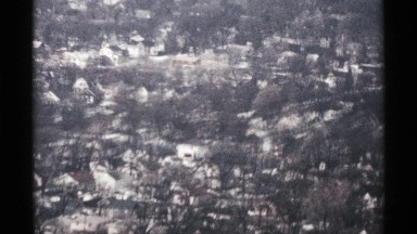 1971: in a big city big trees plants and so many buildings are there LA CROSSE