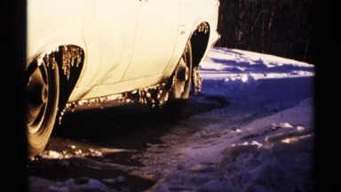 1971: a car that parking out and it may be cleaned by some other located at the