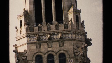 1970: building section covered in gargoyles and decorative stonework MINNESOTA