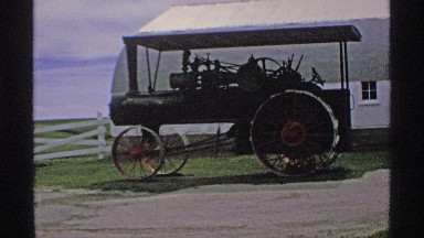 1970: a vintage photo of a vehicle parked in a small space. MINNESOTA