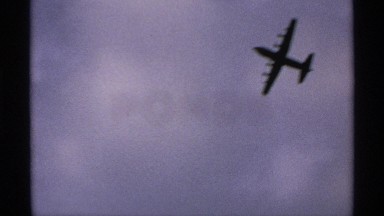 1970: a flight up from top to high and it looks beautiful and it flies at the