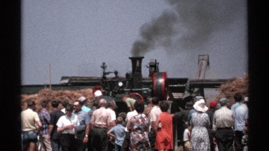 1971: s vehicle try to get started and air released at the vehicle top people