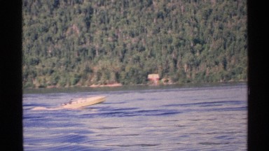 1972: boat excursion on tranquil lake ISLE ROYALE MICHIGAN