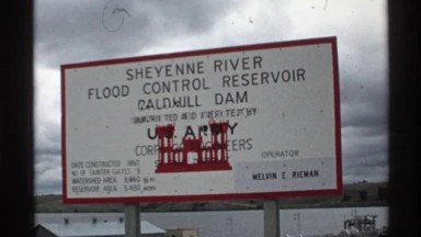 1972: u.s. army sheyenne river flood control reservoir baldhill dam NORTH DAKOTA
