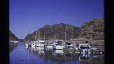 1975: big boats at yacht club GUAYMAS MEXICO