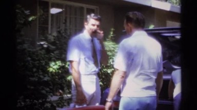 1974: Guys Getting Ready to Go on Vacation in La Paz, Mexico