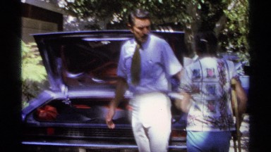 1974: two couples are get ready to go out at the morning time and they may take