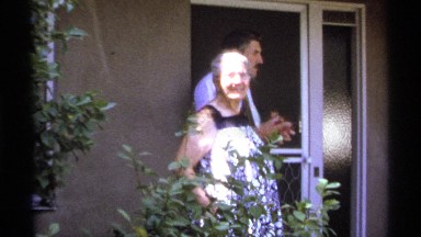 1974: family spending time outside LA PAZ MEXICO