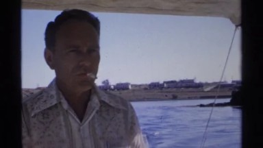 1975: speed boating on a river GUAYMAS MEXICO
