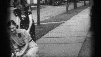 1938: two women and a baby having fun CLEVELAND OHIO