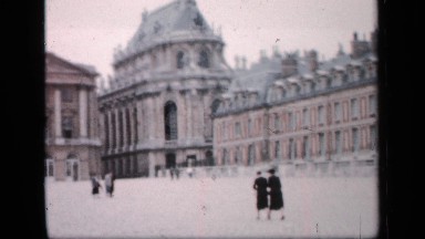 1957: In Europe During the Winter Months People Are Shown Going for a Walk.