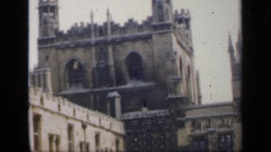 1957: a large building and it located alone and looks little old fashioned and a