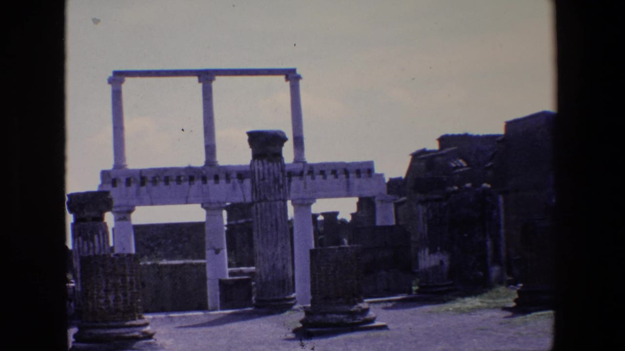 Weathered columns and ruin walls viewed from a slightly shifted angle.