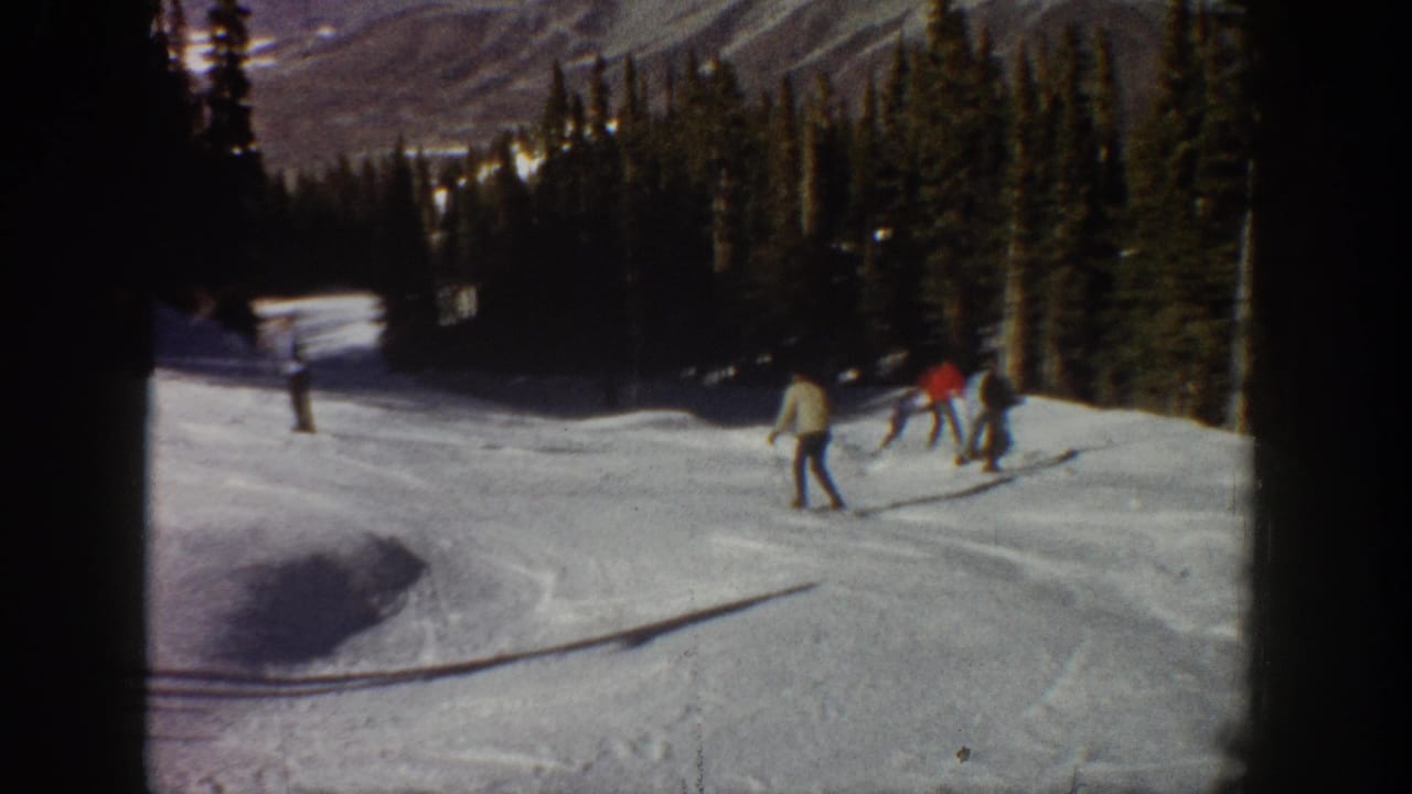 Group of skiers spread across a snowy slope near dense trees.