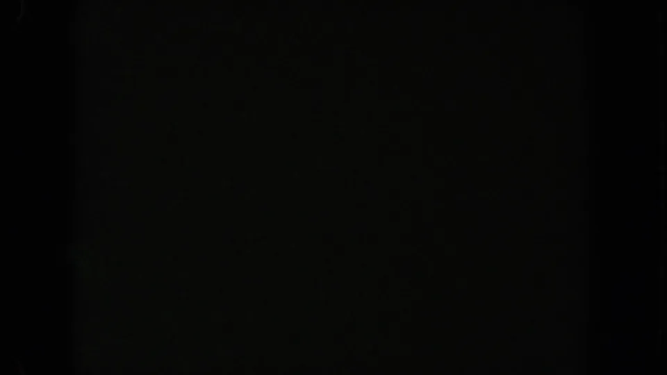 1962 California 8mm frame ending in green-black darkness, with subtle scratches, grain, and no identifiable people, objects, or setting.