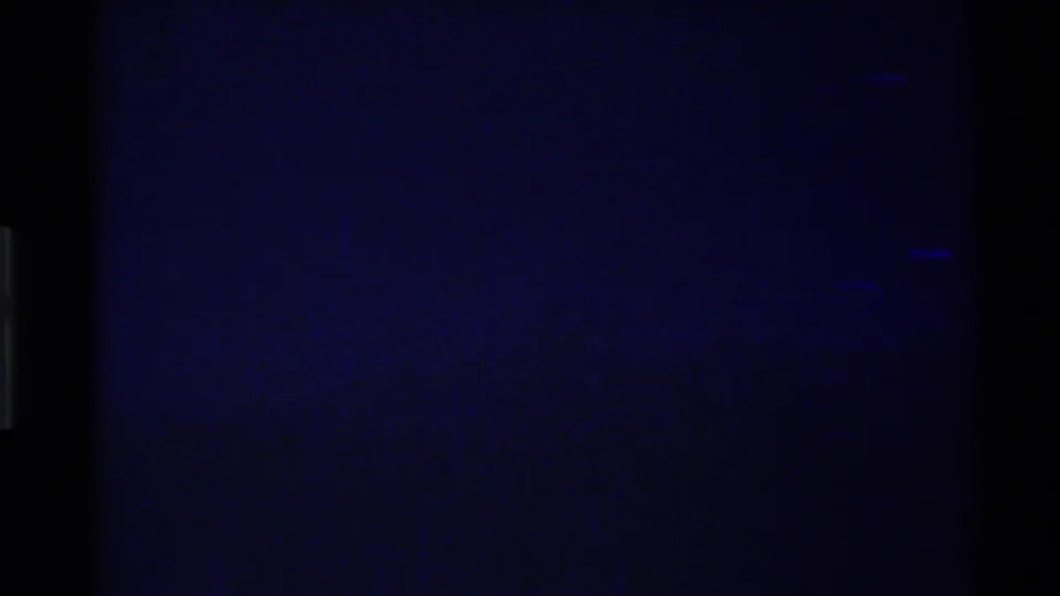 Final 8mm frame shifts to a deep blue exposure, suggesting nightfall or an underexposed end of the sunset shot.