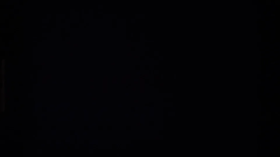 End of the 8mm clip shows the mountain view partially cut off by darkness, with only the upper-right landscape still visible.