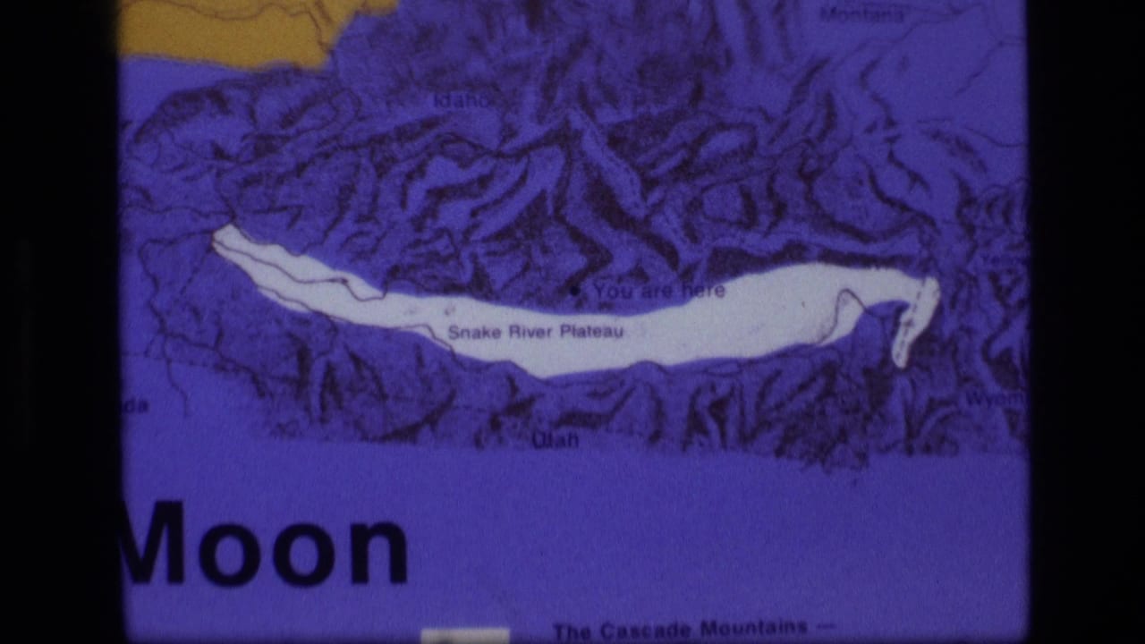 Purple-toned regional map with partial Moon text and Snake River Plateau label.