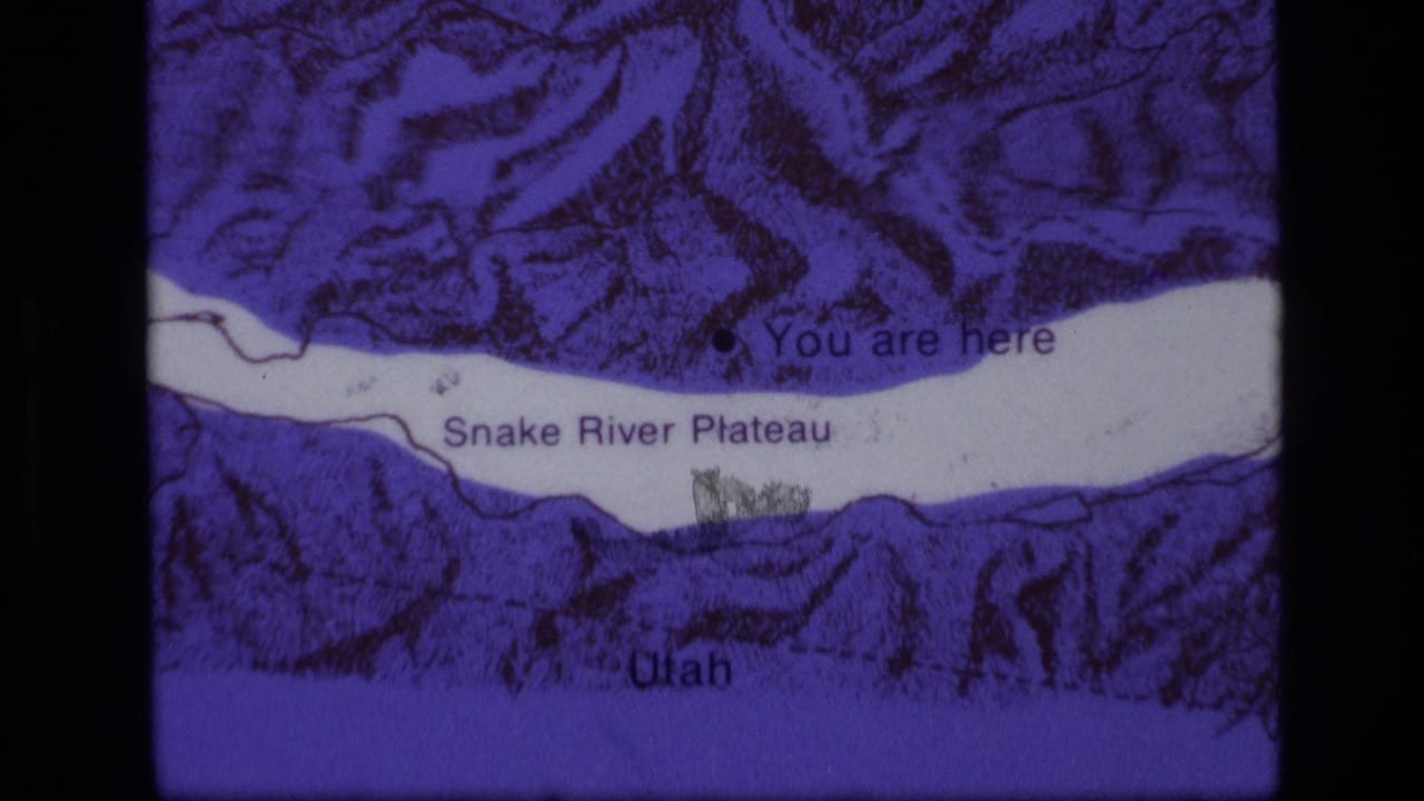 Map close-up with You are here marker above the Snake River Plateau label.