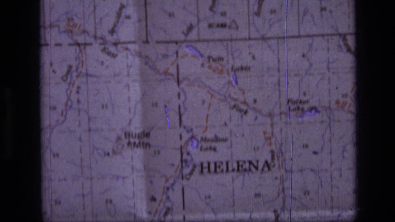 Close view of a topographic map with Helena and nearby terrain labels.