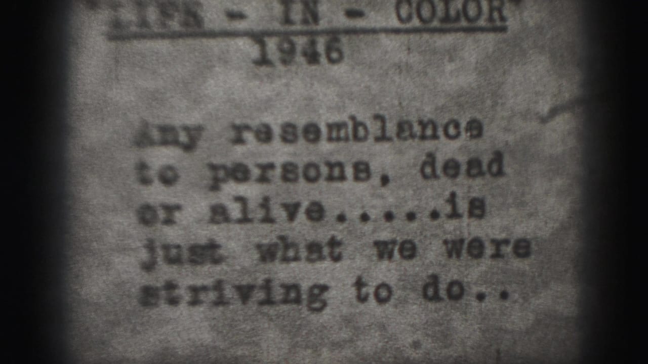 Soft typed title card text with a humorous disclaimer partly visible.