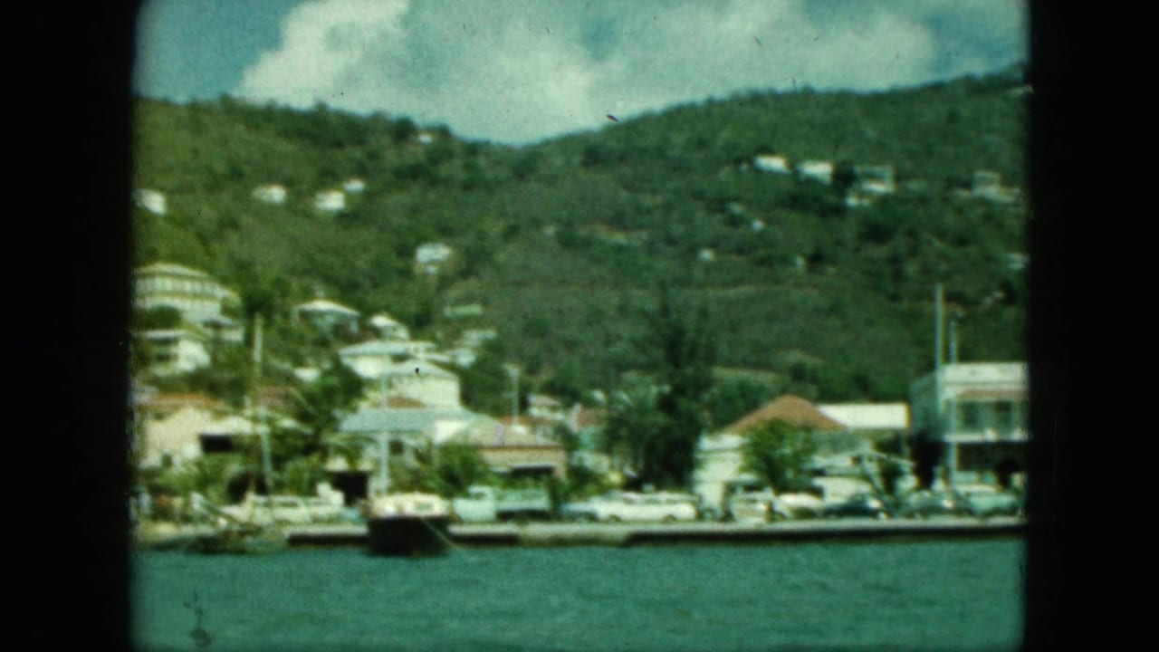 Waterfront town with boats, hillside homes, and blue-green water.