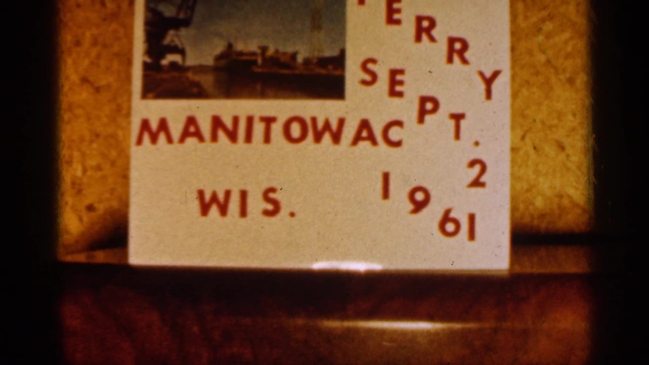 Title card reading Manitowoc, Wis., September 1961 with a small ferry photo.
