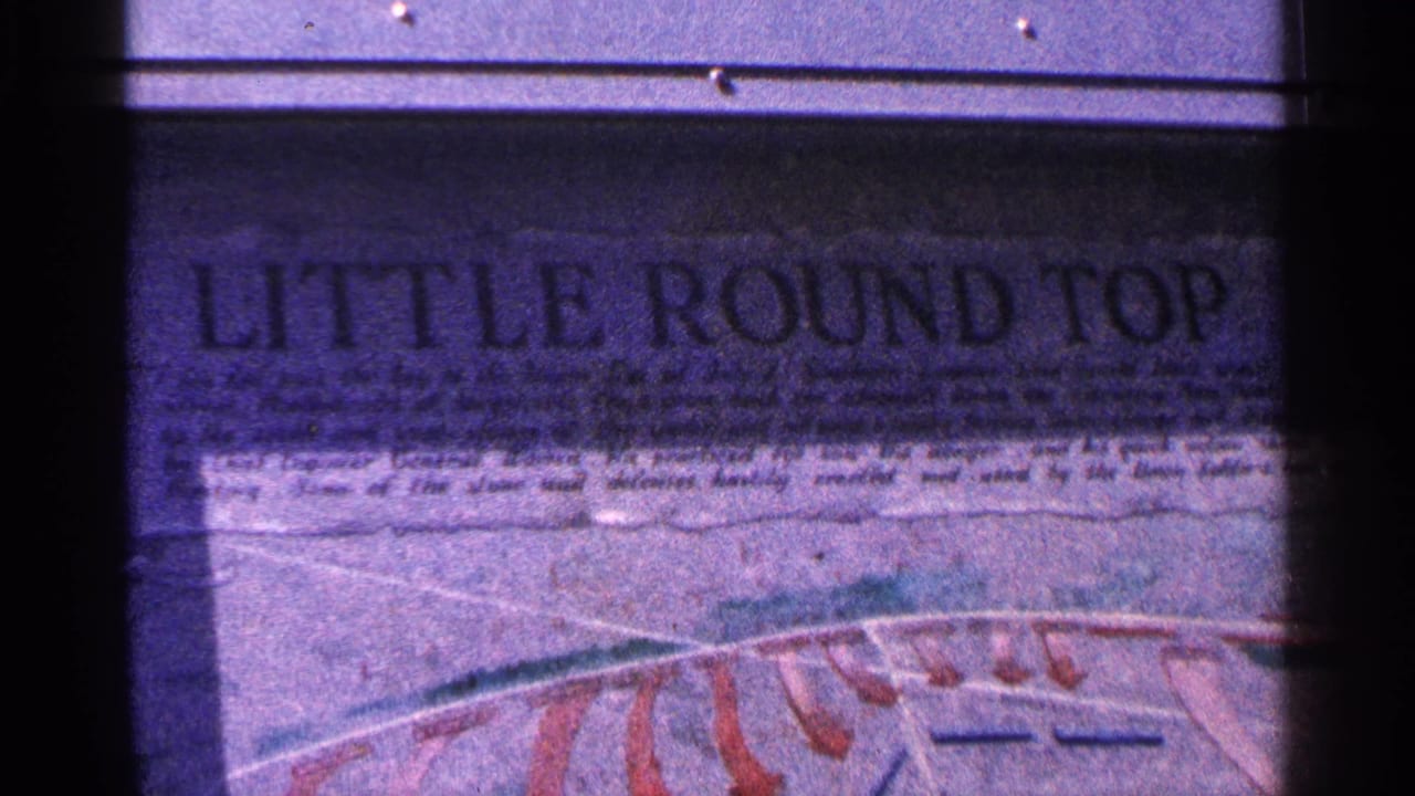 Little Round Top marker fills the frame with a partially visible illustration below.