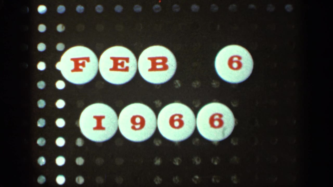 Date card reading FEB 6 1966, slightly shifted in the frame.