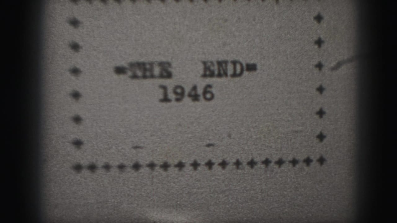 Repeated end title card with '=THE END=' and 1946 inside a border.