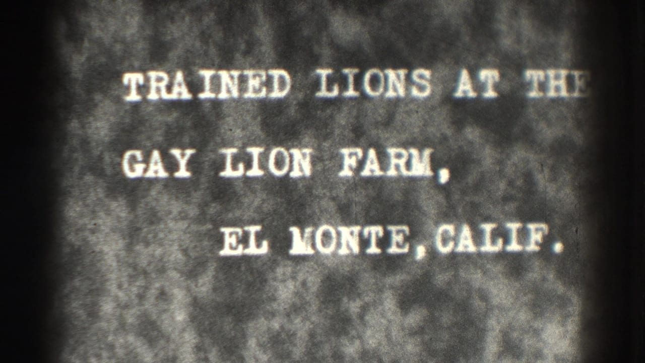 Repeated title card with white capital letters over a dark textured film background.