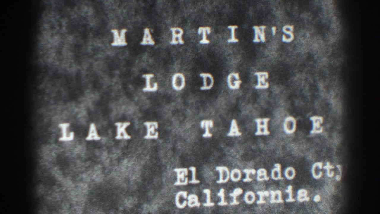 Second title-card frame with Martin's Lodge and Lake Tahoe lettering.
