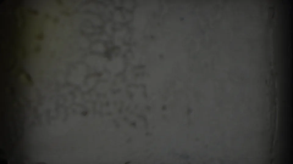 Soft 1967 8mm frame showing a mostly dark exposure with part of an Australia route map entering from the right.