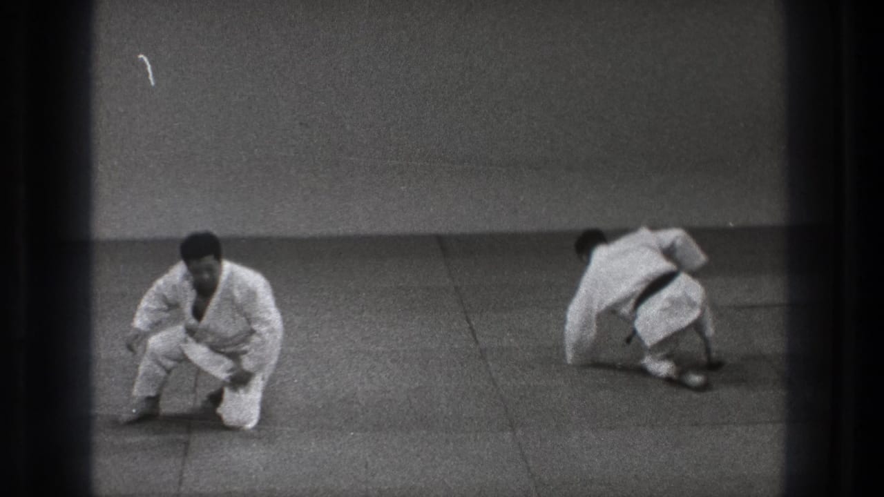 Two martial artists begin recovering from the mat.