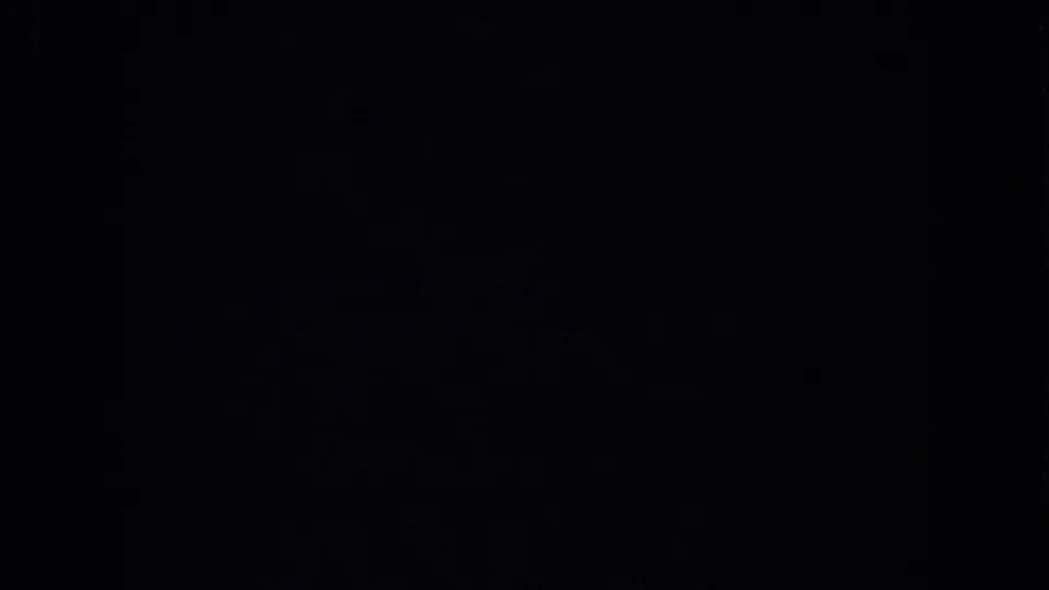 End frame from the 1974 Irvine 8mm clip, fading or cutting to near black with faint grain still visible.