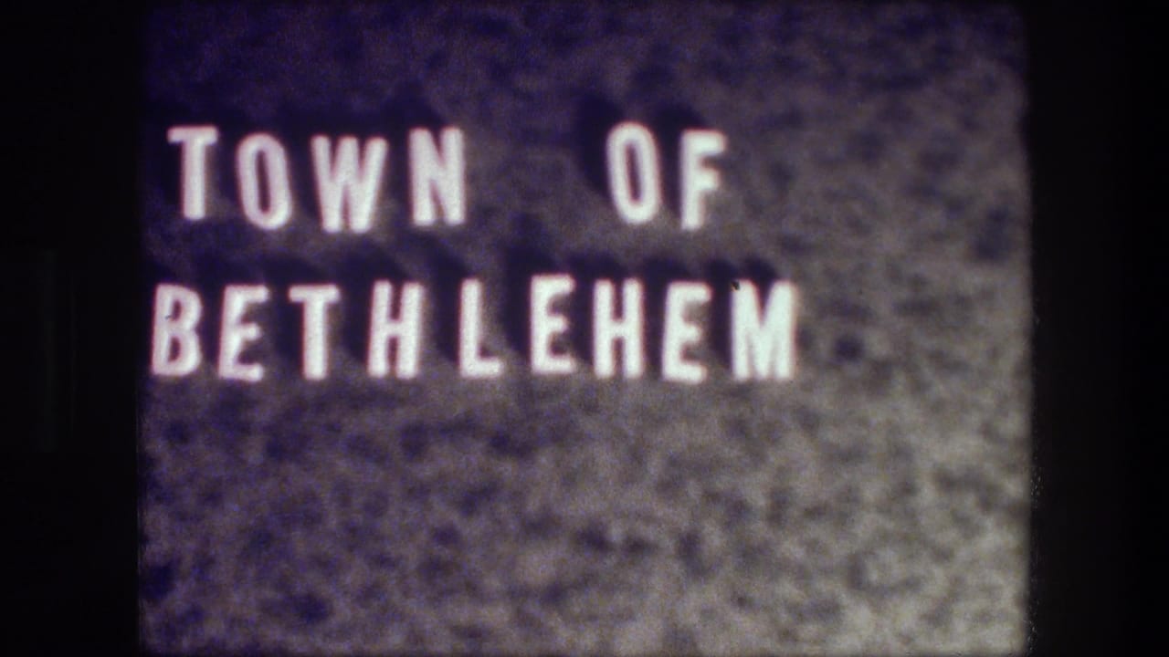 White letters spell Town of Bethlehem on a grainy dark title card.