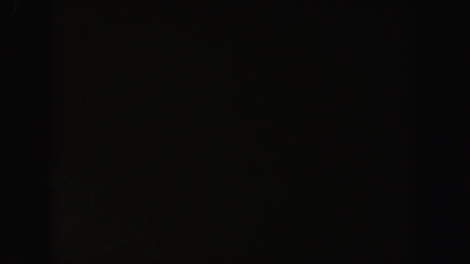 Low-exposure 1962 California 8mm frame showing dark grain and barely visible murky texture, without a confirmed animal or object.
