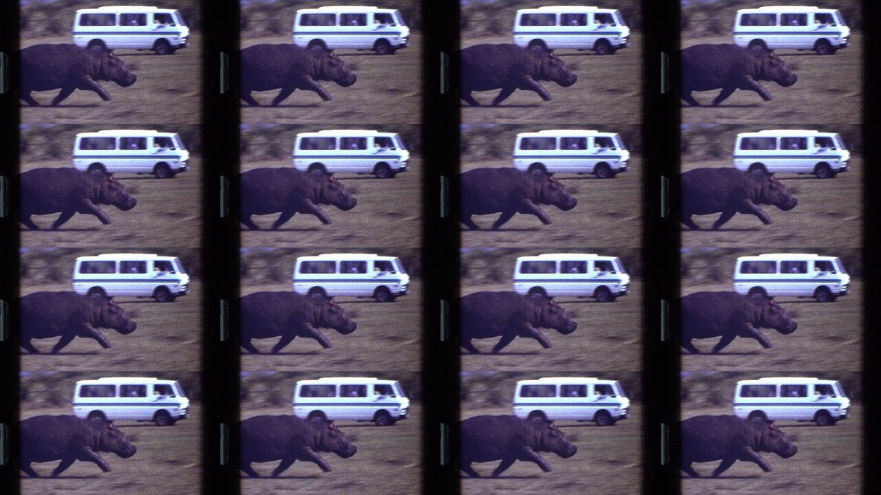 1983 Mara Tanzania archival home movie collage showing representative scenes from this vintage stock footage collection