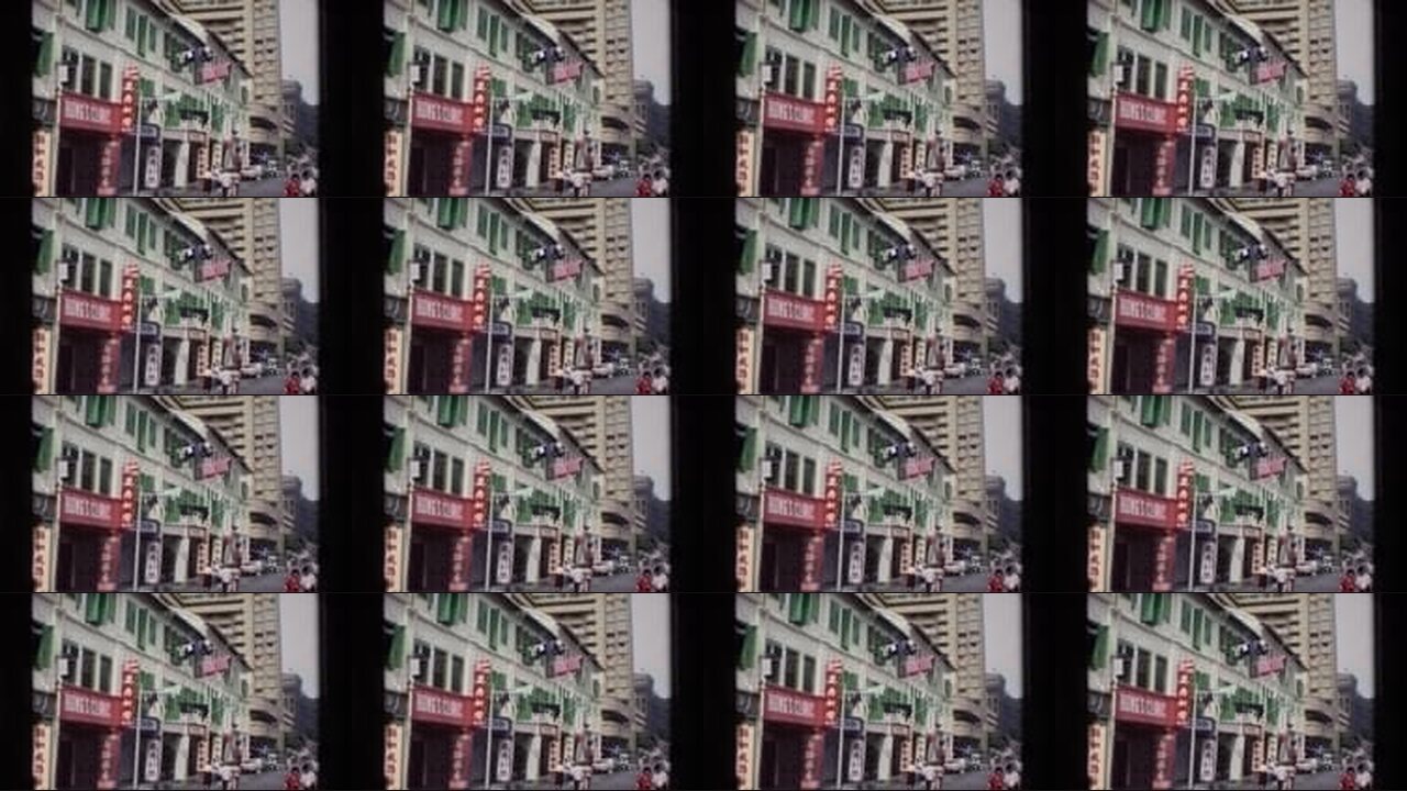 1984 Singapore archival home movie collage showing representative scenes from this vintage stock footage collection