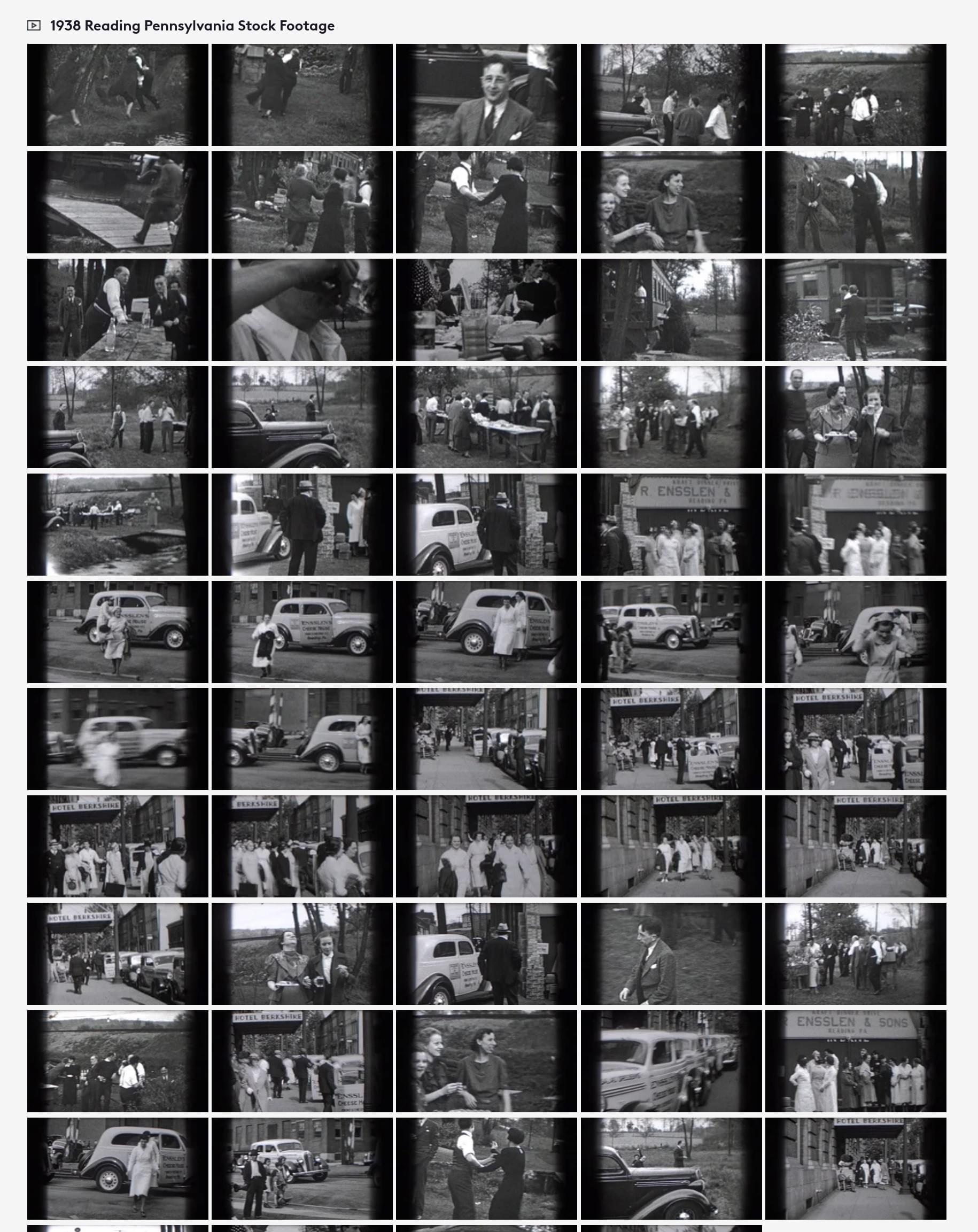 1938 Reading Pennsylvania, 8mm film home movie stock footage 1938 Reading Pennsylvania, 8mm film home movie stock footage