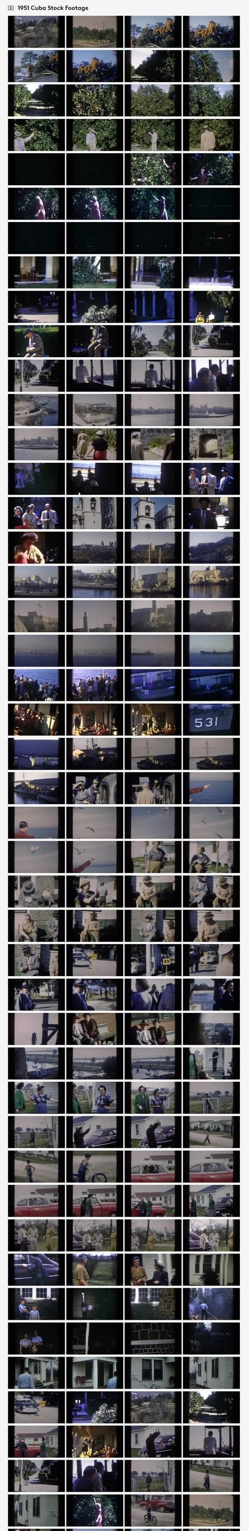 1951 Cuba, 8mm film home movies stock footage