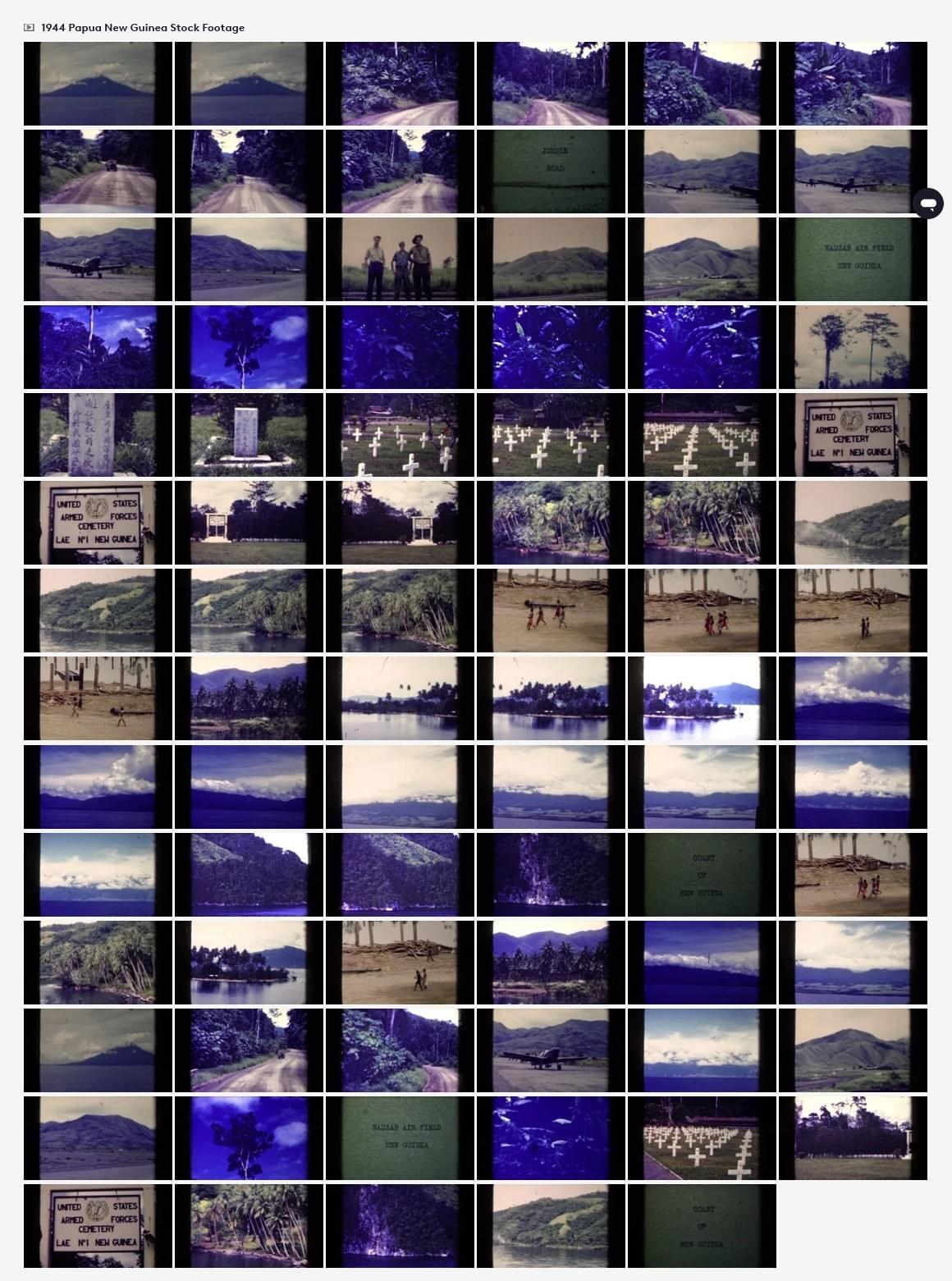 1944 Papua New Guinea, 8mm film home movies stock footage 1944 Papua New Guinea, 8mm film home movies stock footage