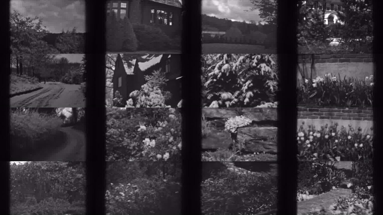 1938 Winchester Maryland archival home movie collage showing representative scenes from this vintage stock footage collection